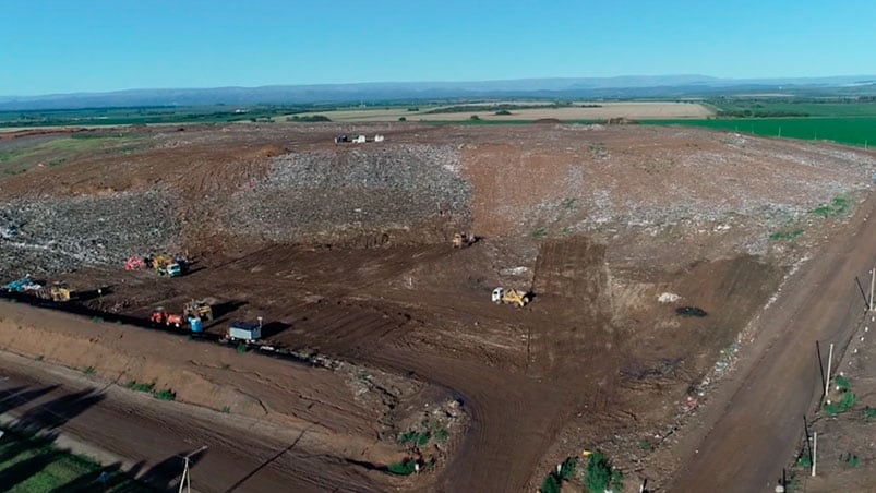 Forenses harán un rastrillaje clave en Piedras Blancas. Foto: drone de El Doce.