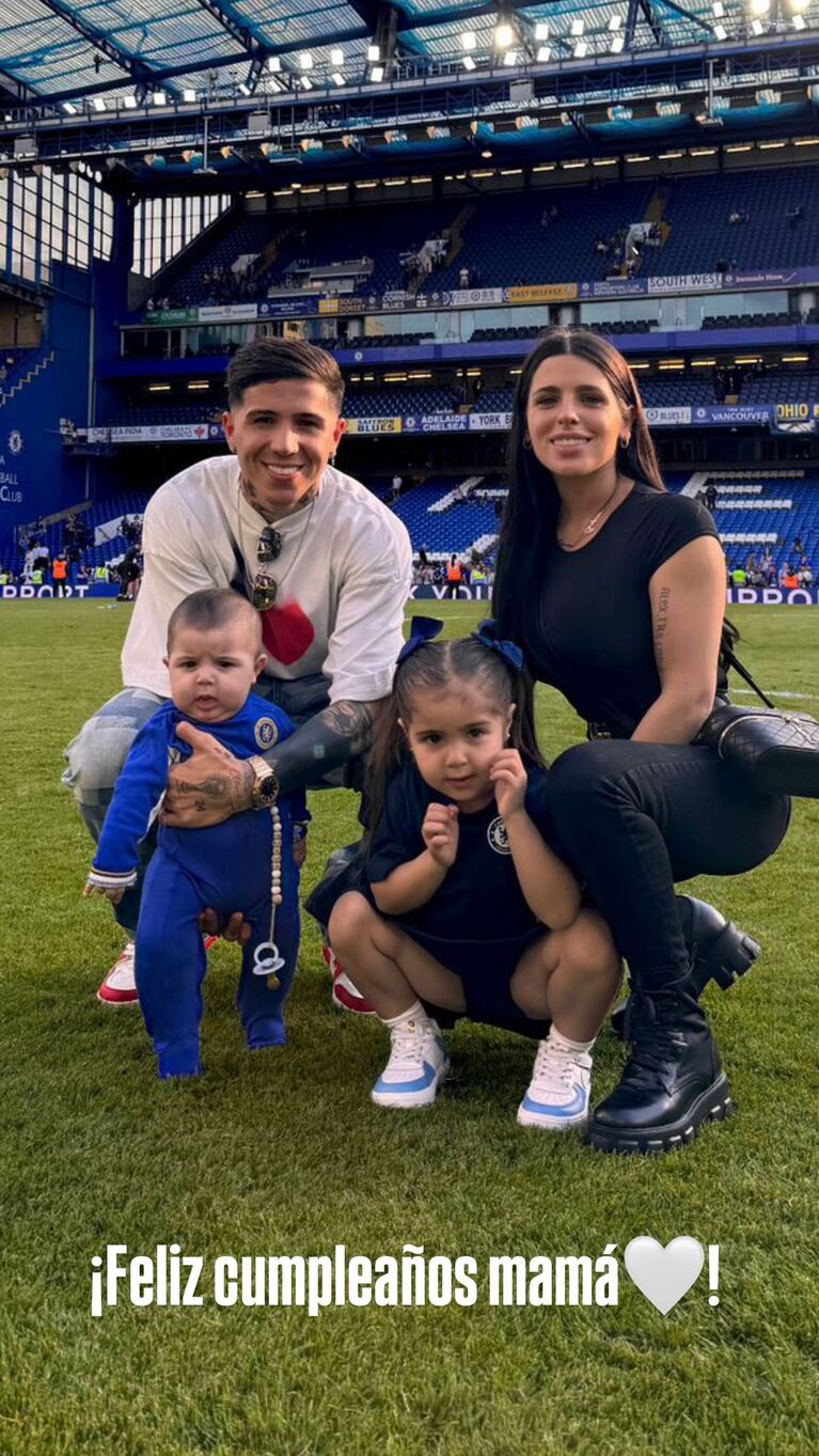 Foto: Captura de Instagram Stories (@enzojfernandez)