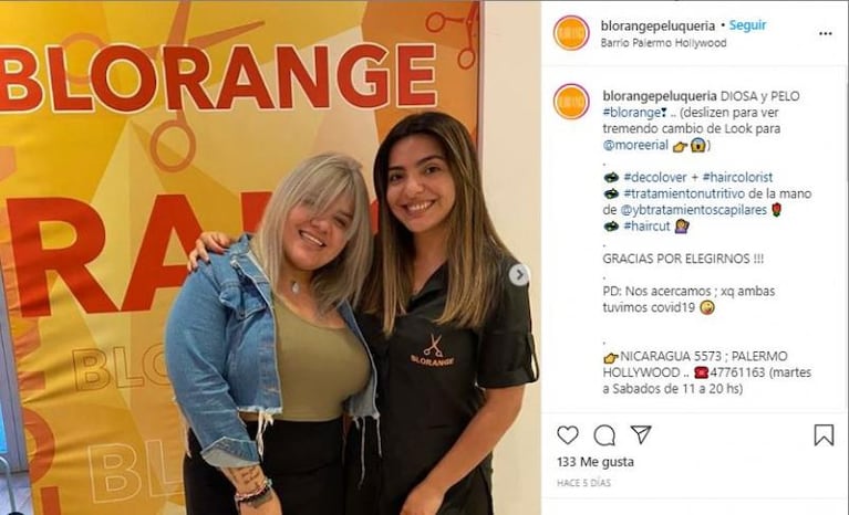 Foto polémica y explicación: Morena Rial habría tenido coronavirus