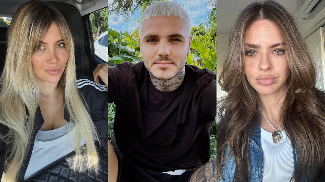 Fotos: Instagram (@wanda_nara, @mauroicardi y @sangrejaponesa)