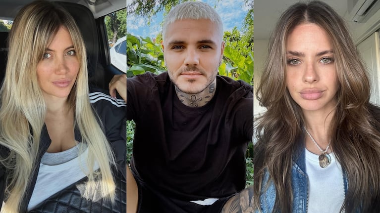 Fotos: Instagram (@wanda_nara, @mauroicardi y @sangrejaponesa)