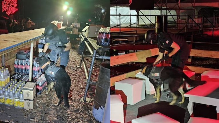 FPA secuestró drogas en una fiesta electrónica en Calamuchita.