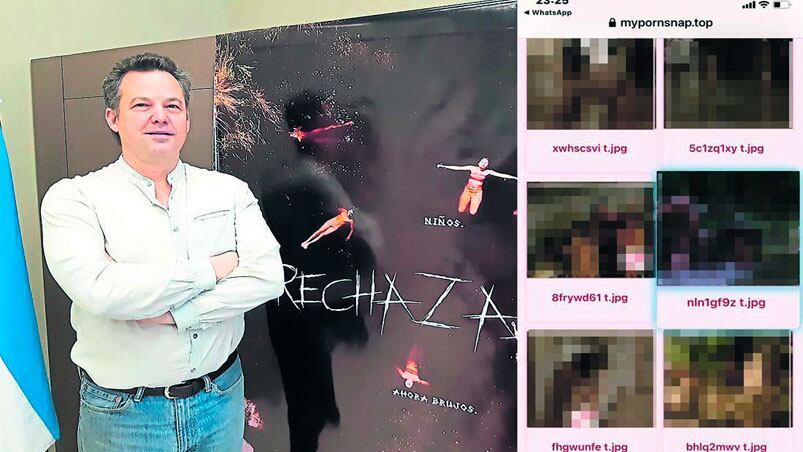 Fragmentos de películas de Iván Noel filmadas en Córdoba figuran en sitios de pedofilia. / Foto: La Voz