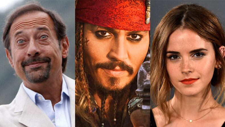Francella, Deep y Emma Watson, entre los preferidos.