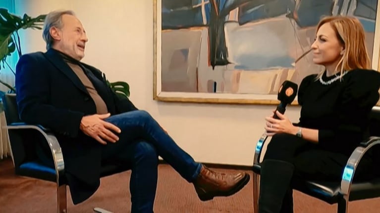 Francella dialogó mano a mano con Silvia Pérez Ruíz.