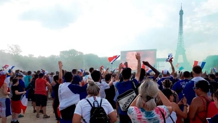 Francia campeón del mundo: los festejos en París