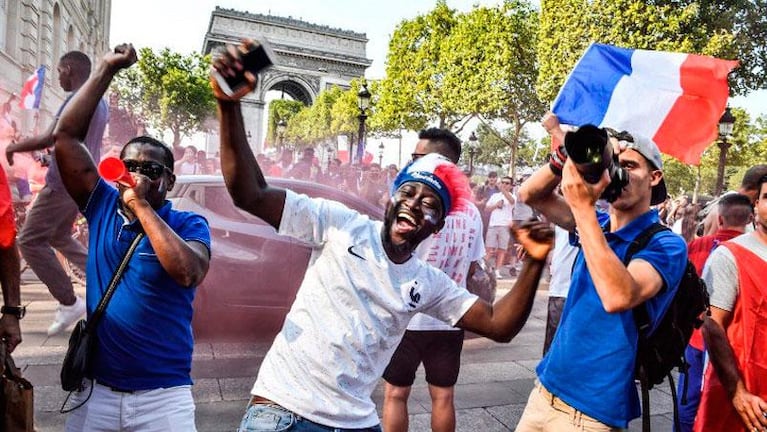 Francia campeón del mundo: los festejos en París