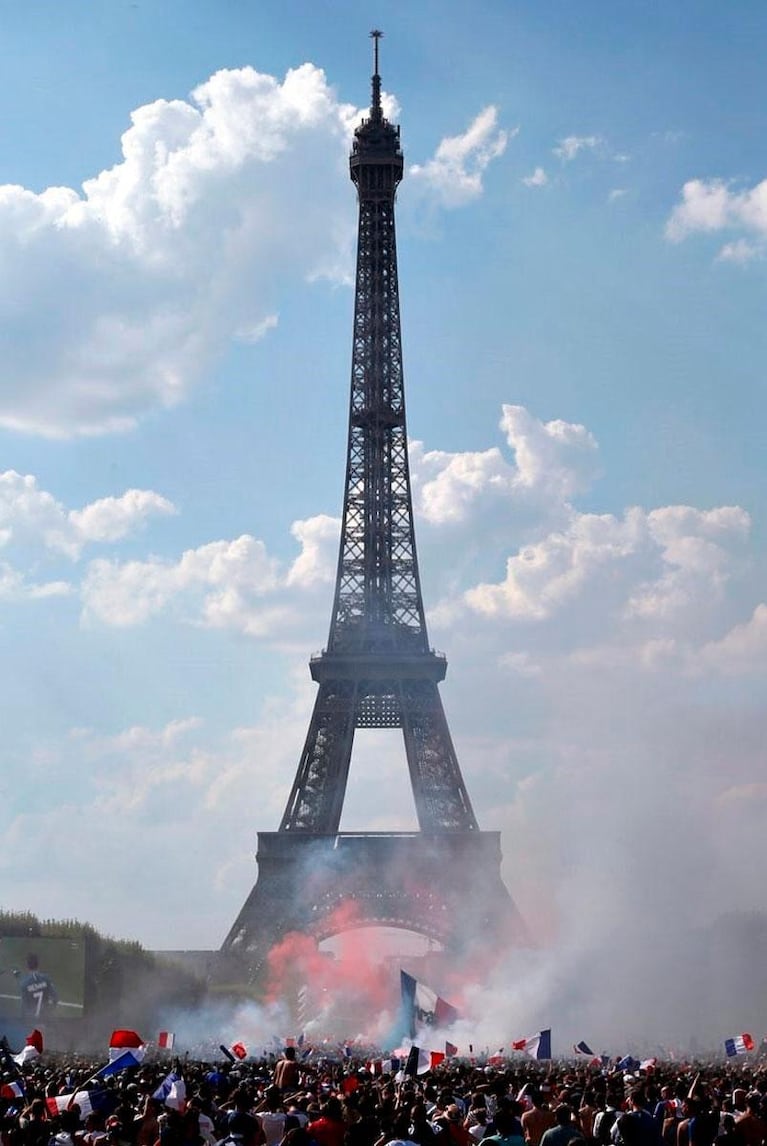 Francia campeón del mundo: los festejos en París