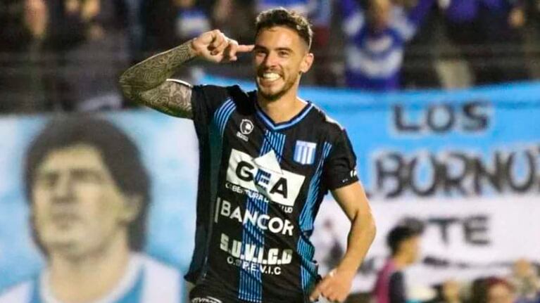 Francisco Aman marcó uno de los mejores goles del año. Foto: Prensa Racing.