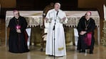 Francisco, durante la reunión con obispos en Filadelfia. Foto: AP