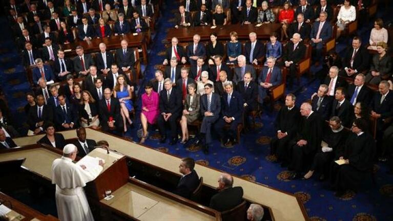 Francisco, el primer Papa en el Congreso de EE.UU.
