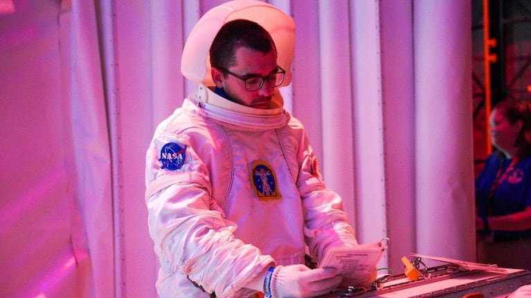 Francisco Furey y su experiencia en la Nasa (Foto: NASA).