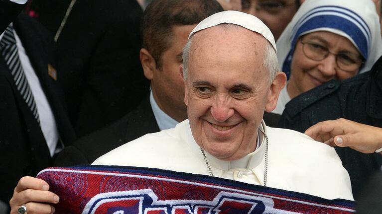 Francisco volvió a demostrar todo su fanatismo por San Lorenzo.