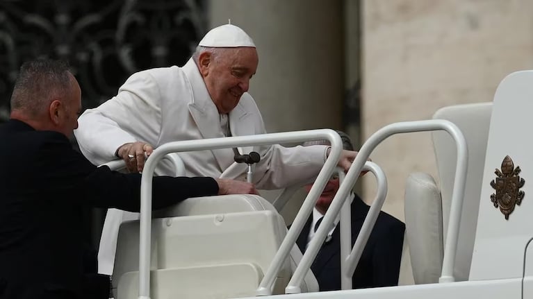 Francisco ya había estado en el hospital el día de ayer, para realizarse controles médicos. Foto: AFP