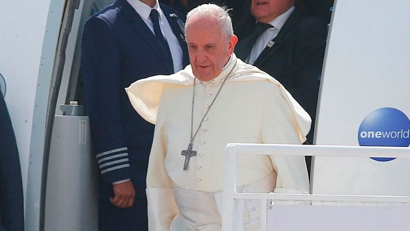 Francisco ya pisa tierra peruana en su sexta gira por Latinoamérica.