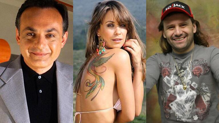 Franco Bagnato, Josfina Pouso y Marcos Di Palma.