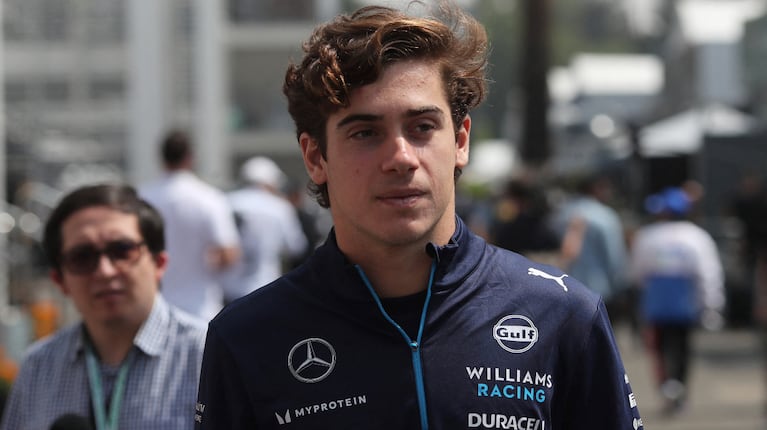 Franco Colapinto en el GP de Brasil. (Foto: Reuters)