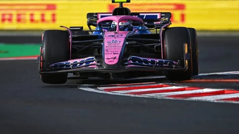 Franco Colapinto en el GP de Hungría