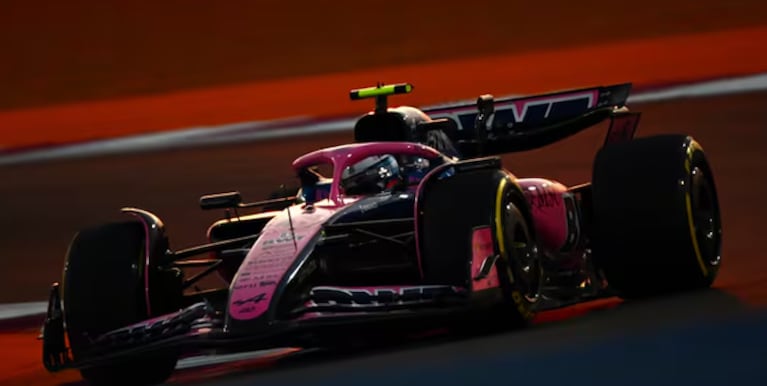 Franco Colapinto en el GP de Qatar.