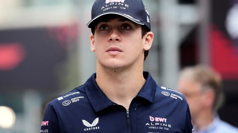 Franco Colapinto en el Gp de Singapur.