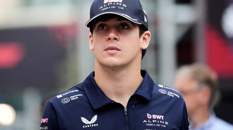 Franco Colapinto  en el Gp de Singapur.