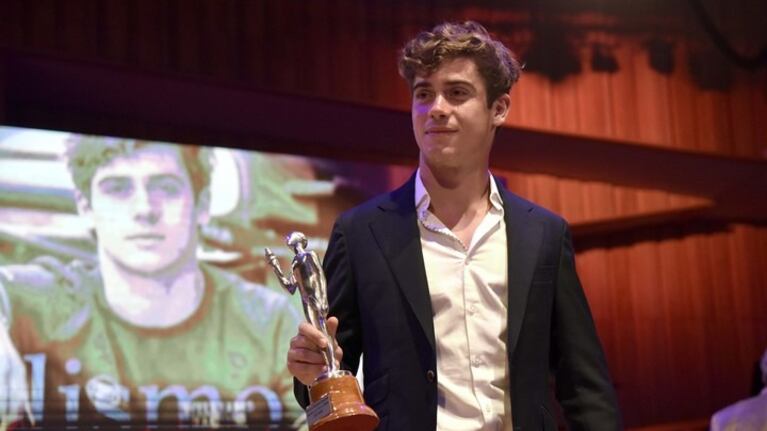 Franco Colapinto, ganador del premio Olimpia.