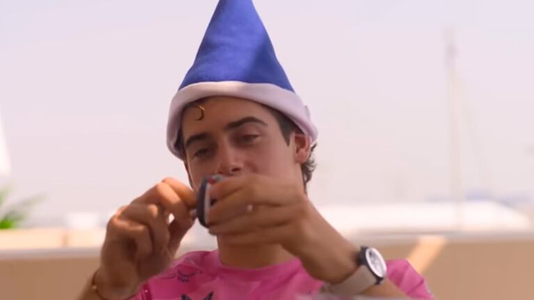 Franco Colapinto participó del Papá Noel secreto de la Fórmula 1.