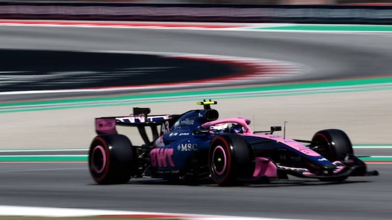 Franco Colapinto terminó 8° en el GP de Barcelona y le dio 4 puntos a Alpine