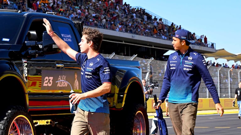 Franco Colapinto terminó décimo en el Gran Premio de Estados Unidos. (Foto: Reuters)