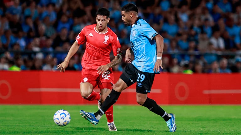 Franco Jara, autor del gol del Pirata en el empate con Huracán.