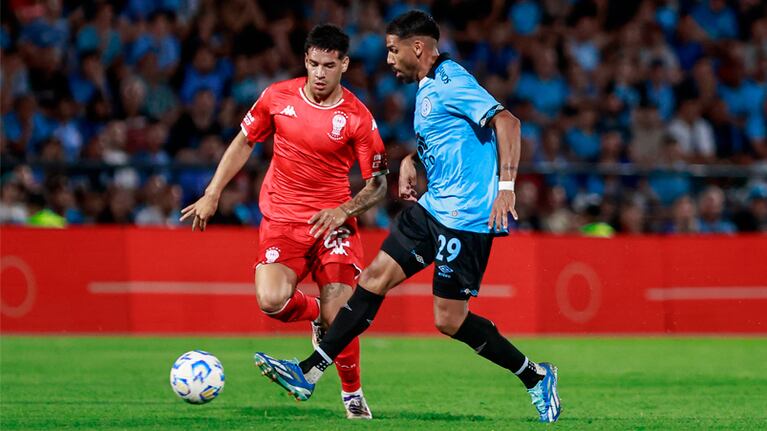 Franco Jara, autor del gol del Pirata en el empate con Huracán.