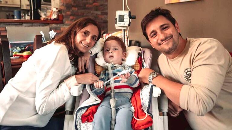 Franco y Luciana se pusieron al frente de la campaña solidaria contrarreloj.