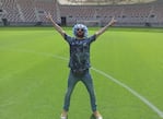 Franko ya pisó la cancha en Qatar.