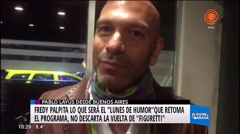 Fredy Villarreal adelantó lo que será el lunes de humor del Bailando