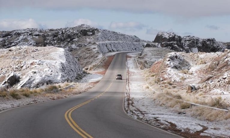 Frente frío: en qué lugares de Córdoba se esperan heladas y en cuáles puede nevar