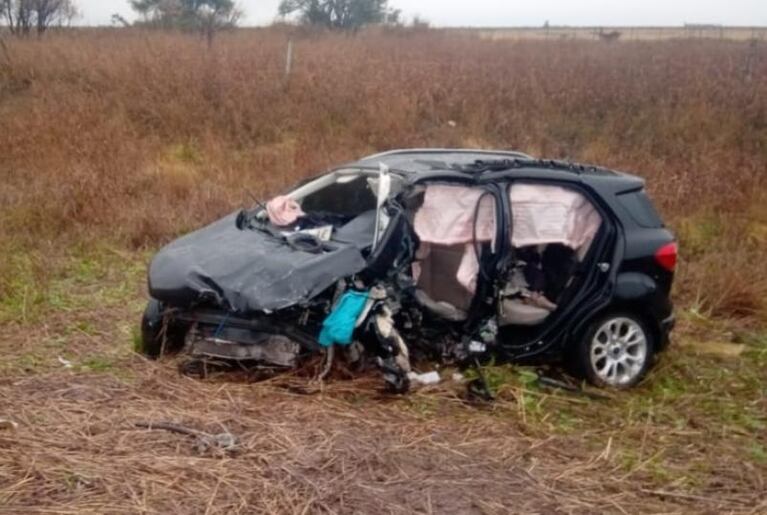 Frío, lluvia y tragedia: chocaron de frente y hay al menos dos muertos