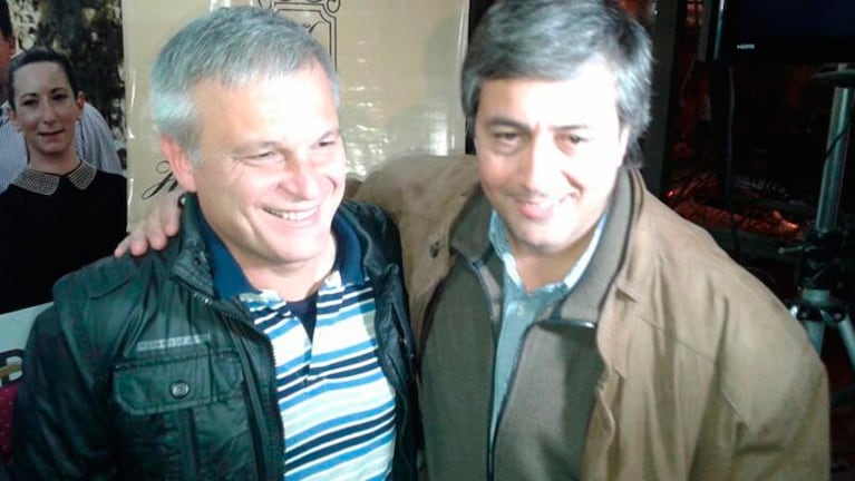 Frizza (a la izquierda) fue elegido por el 42 por ciento de Jesús María. Foto: 987 Radio.