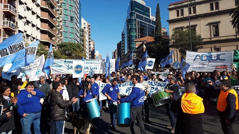 FUC, Adiuc, gremial San Martí y la CGT adelantaron que estarán presentes. Imagen de archivo.
