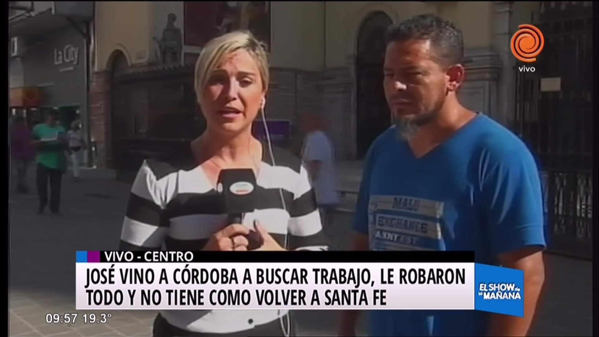 Fue a buscar trabajo y le robaron cuando llegó