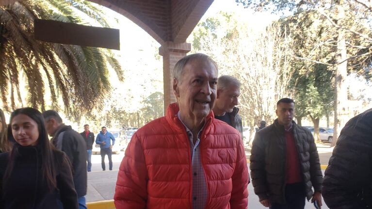 Fue acompañado por el Pichi Campana. Foto: Evangelina Bustamante / El Doce.
