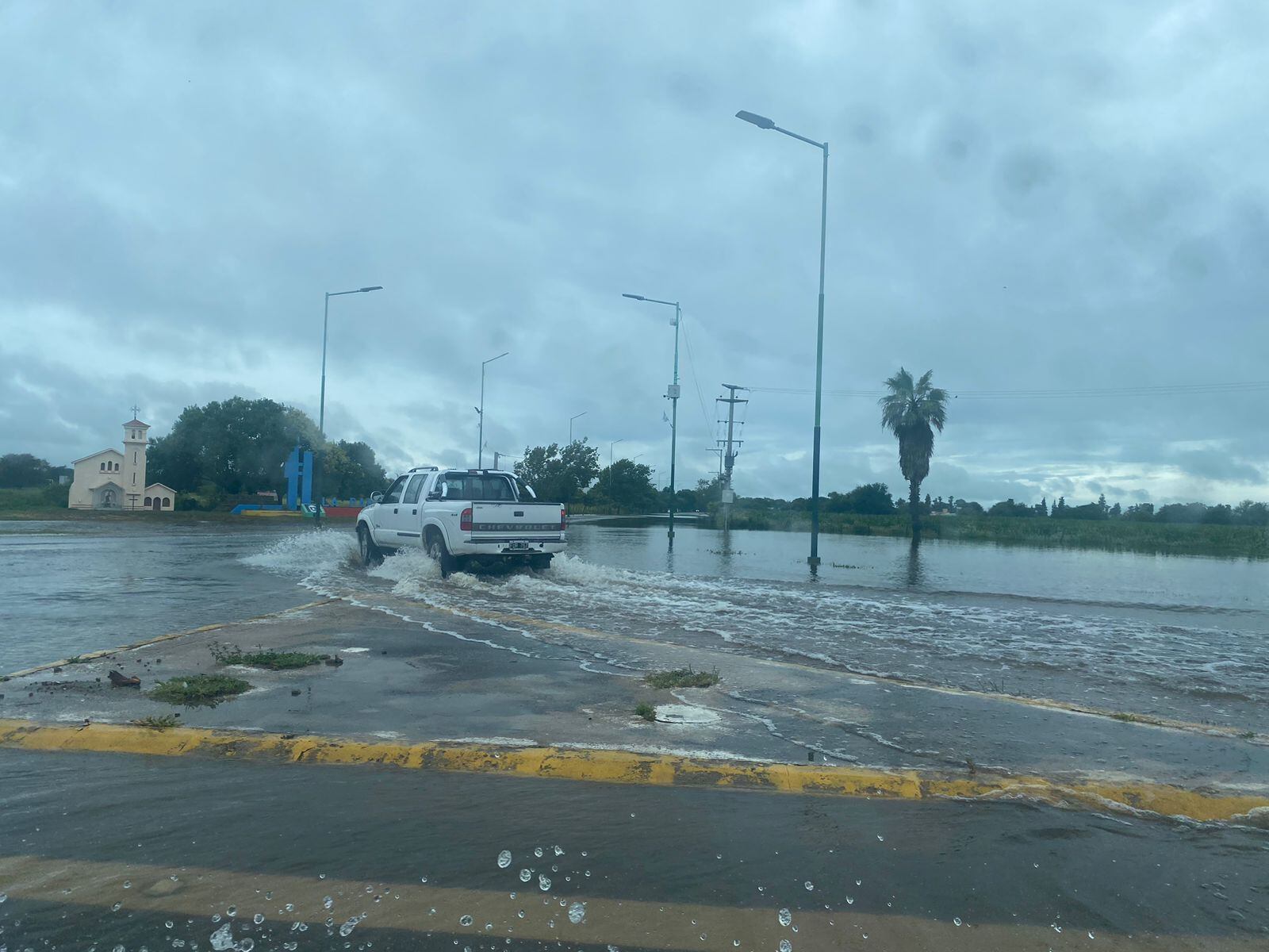 Fue la localidad en la que más llovió durante el último temporal.