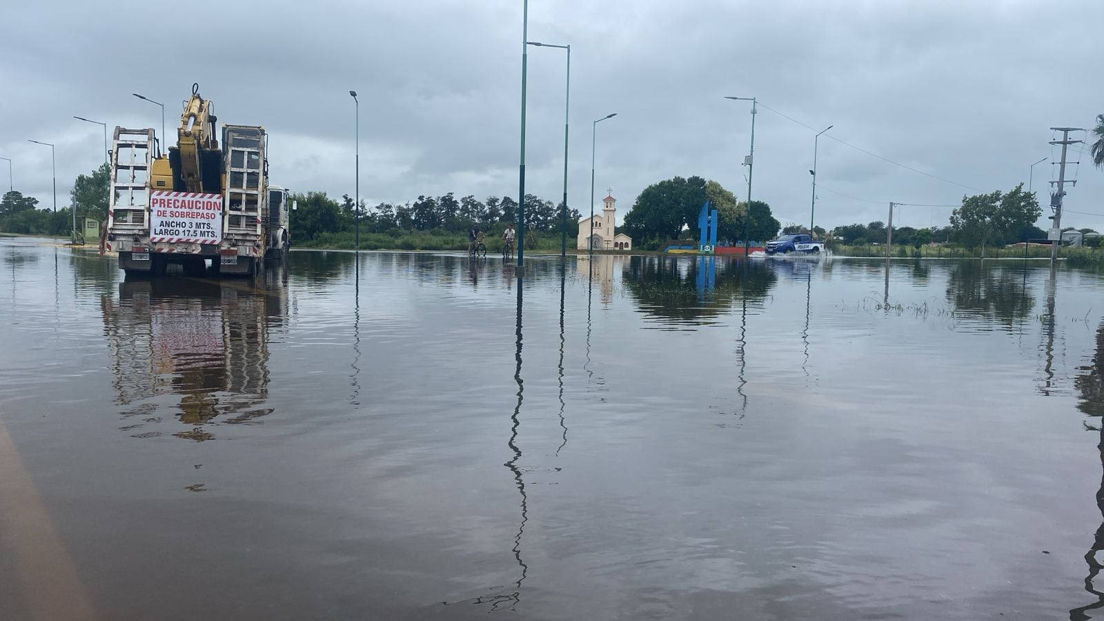 Fue la localidad en la que más llovió durante el último temporal.