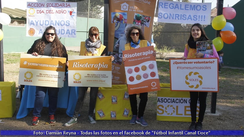 Fue un domingo repleto de fútbol en estado puro y solidaridad.