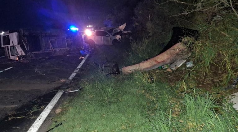 Fuerte choque en el interior de Córdoba: un hombre resultó gravemente herido y hay varios lesionados 