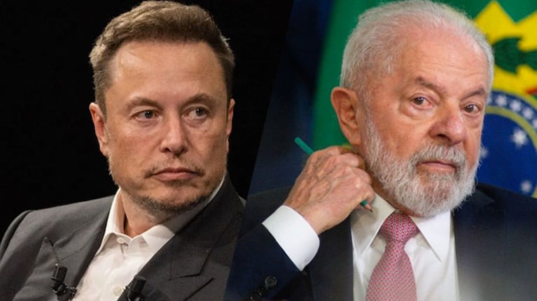 Fuerte enfrentamiento entre Elon Musk y Lula da Silva.