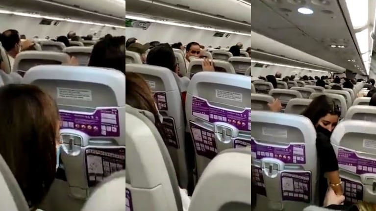 Fuertes turbulencias generaron pánico en un vuelo comercial.