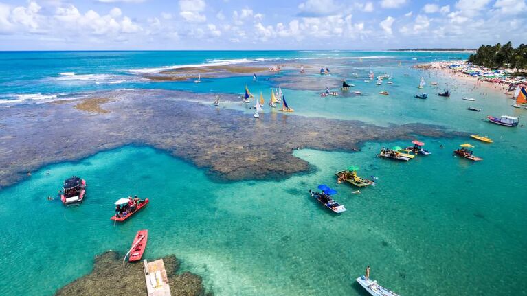 Furor por el caribe brasilero: Porto de Gallinhas, el paraíso en Pernambuco