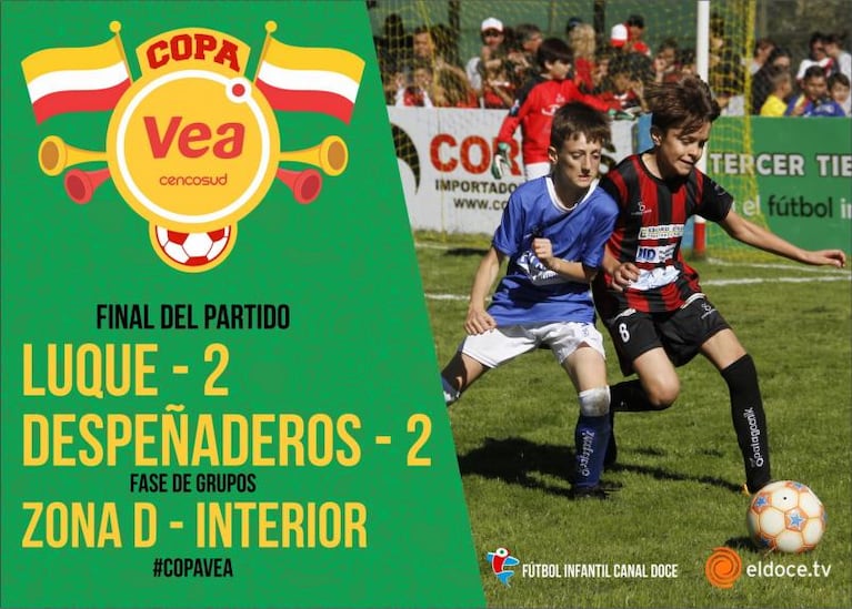 Fútbol Infantil: dos victorias y un empate en un domingo a puro gol