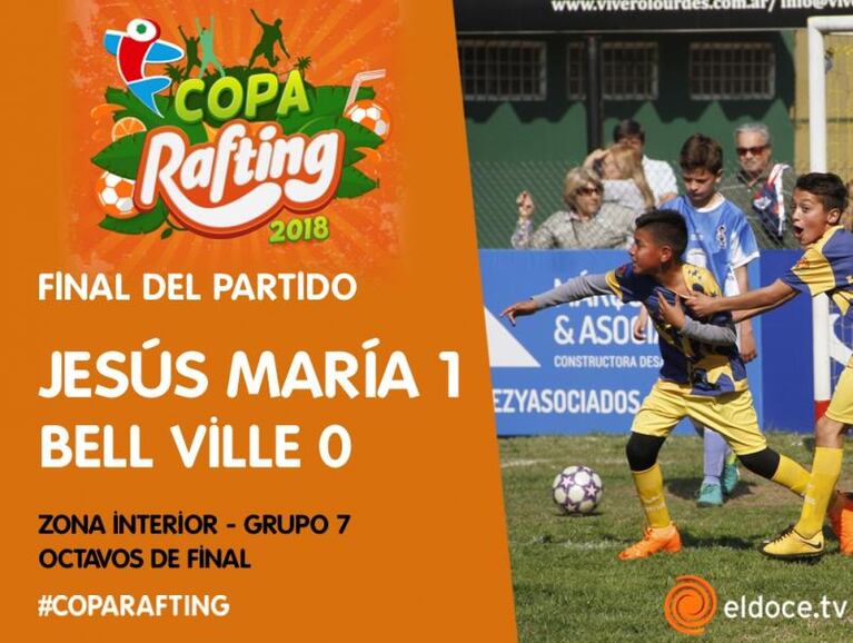 Fútbol Infantil: Jesús María y La Salle, a cuartos de final