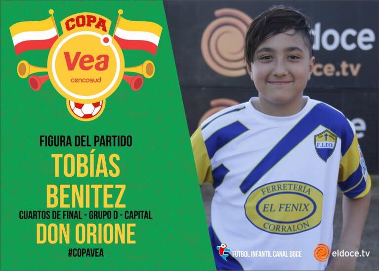 Fútbol Infantil: Jesús María y Villa Eucarística se metieron en semifinales